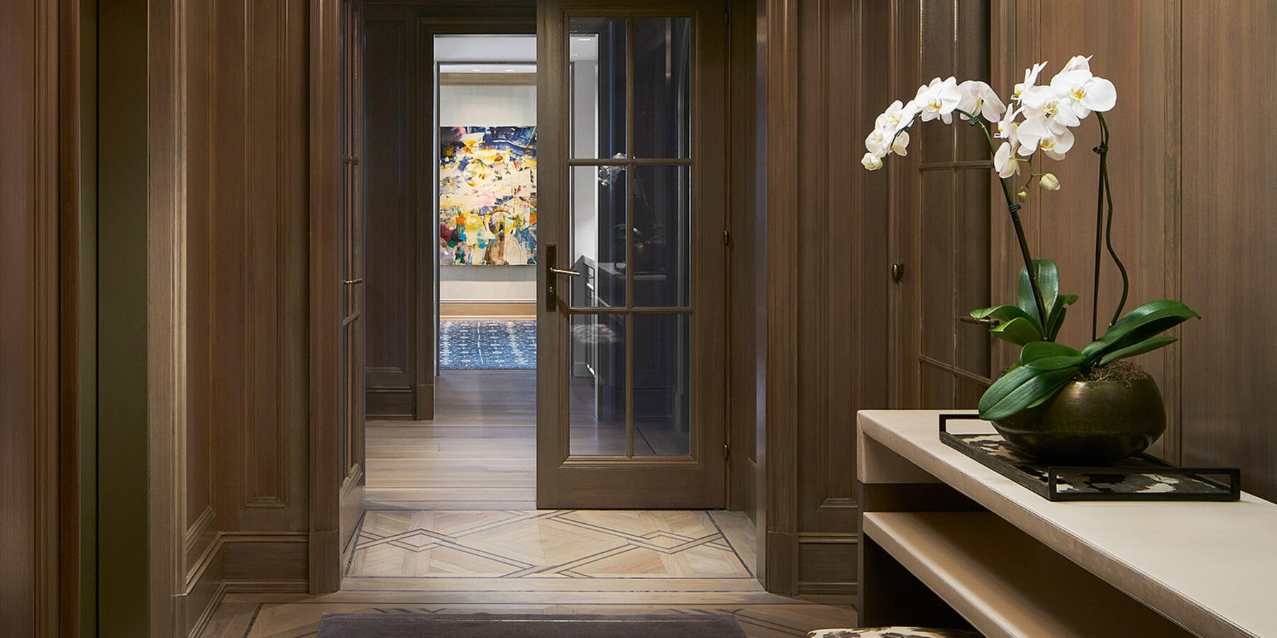 Chicago Luxury Home Builders - Waldorf Astoria entry