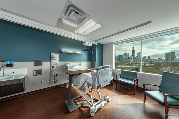 Rush Specialty Patient Room 